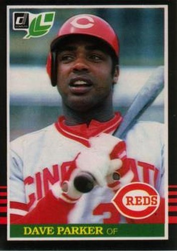 #169 Dave Parker - Cincinnati Reds - 1985 Leaf Baseball