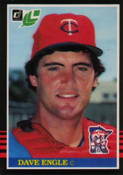 #173 Dave Engle - Minnesota Twins - 1985 Leaf Baseball