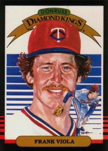 #17 Frank Viola - Minnesota Twins - 1985 Leaf Baseball