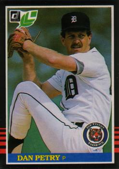 #188 Dan Petry - Detroit Tigers - 1985 Leaf Baseball