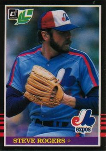 #192 Steve Rogers - Montreal Expos - 1985 Leaf Baseball