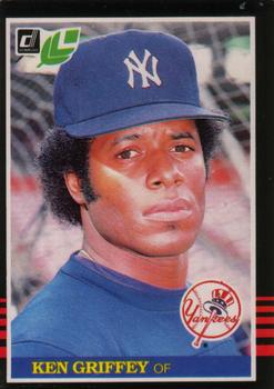 #193 Ken Griffey - New York Yankees - 1985 Leaf Baseball