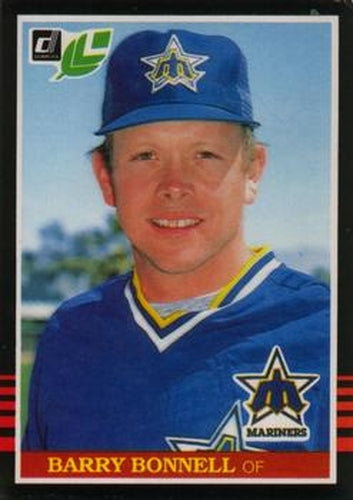 #195 Barry Bonnell - Seattle Mariners - 1985 Leaf Baseball