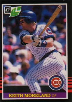 #197 Keith Moreland - Chicago Cubs - 1985 Leaf Baseball