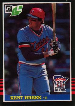 #200 Kent Hrbek - Minnesota Twins - 1985 Leaf Baseball
