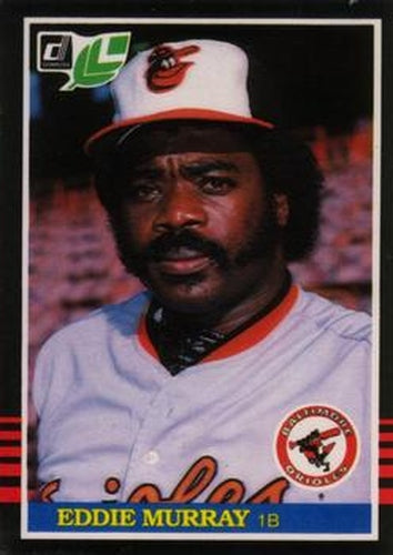 #203 Eddie Murray - Baltimore Orioles - 1985 Leaf Baseball