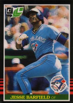 #209 Jesse Barfield - Toronto Blue Jays - 1985 Leaf Baseball