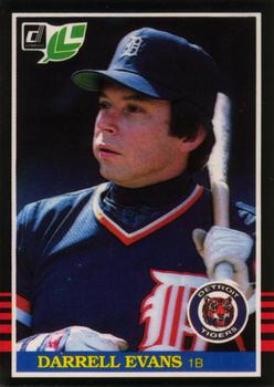 #215 Darrell Evans - Detroit Tigers - 1985 Leaf Baseball