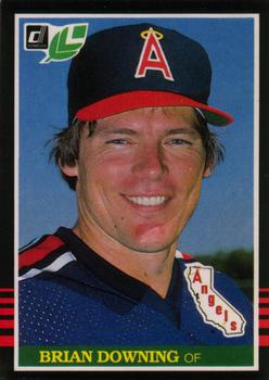 #223 Brian Downing - California Angels - 1985 Leaf Baseball