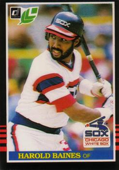 #231 Harold Baines - Chicago White Sox - 1985 Leaf Baseball