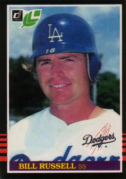 #232 Bill Russell - Los Angeles Dodgers - 1985 Leaf Baseball