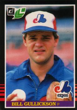 #236 Bill Gullickson - Montreal Expos - 1985 Leaf Baseball