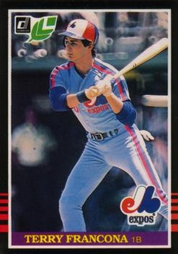 #245 Terry Francona - Montreal Expos - 1985 Leaf Baseball