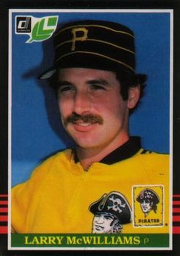 #247 Larry McWilliams - Pittsburgh Pirates - 1985 Leaf Baseball
