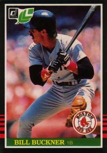 #254 Bill Buckner - Boston Red Sox - 1985 Leaf Baseball