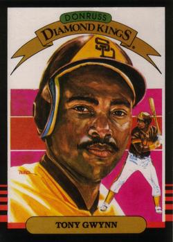 #25 Tony Gwynn - San Diego Padres - 1985 Leaf Baseball