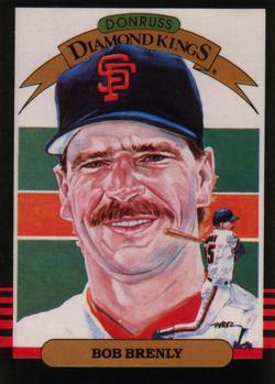 #26 Bob Brenly - San Francisco Giants - 1985 Leaf Baseball