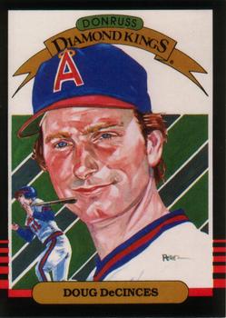 #2 Doug DeCinces - California Angels - 1985 Leaf Baseball