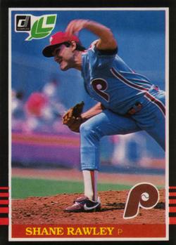 #31 Shane Rawley - Philadelphia Phillies - 1985 Leaf Baseball