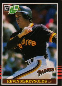 #43 Kevin McReynolds - San Diego Padres - 1985 Leaf Baseball