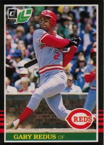 #47 Gary Redus - Cincinnati Reds - 1985 Leaf Baseball