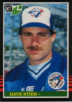 #54 Dave Stieb - Toronto Blue Jays - 1985 Leaf Baseball