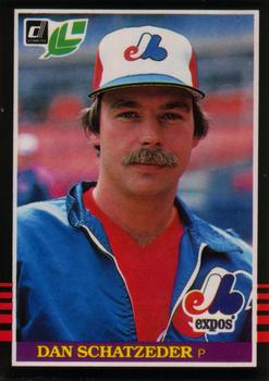 #59 Dan Schatzeder - Montreal Expos - 1985 Leaf Baseball