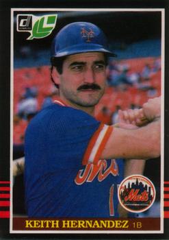 #62 Keith Hernandez - New York Mets - 1985 Leaf Baseball
