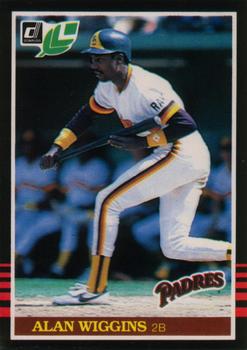 #68 Alan Wiggins - San Diego Padres - 1985 Leaf Baseball