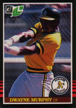 #74 Dwayne Murphy - Oakland Athletics - 1985 Leaf Baseball