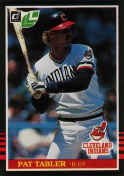 #76 Pat Tabler - Cleveland Indians - 1985 Leaf Baseball