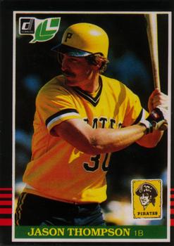 #89 Jason Thompson - Pittsburgh Pirates - 1985 Leaf Baseball