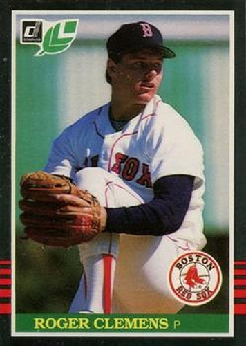 #99 Roger Clemens - Boston Red Sox - 1985 Leaf Baseball