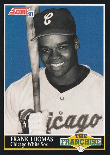#874 Frank Thomas - Chicago White Sox - 1991 Score Baseball