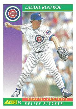 #875 Laddie Renfroe - Chicago Cubs - 1992 Score Baseball