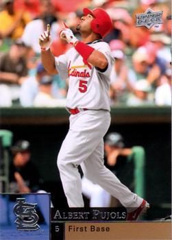 #878 Albert Pujols - St. Louis Cardinals - 2009 Upper Deck Baseball