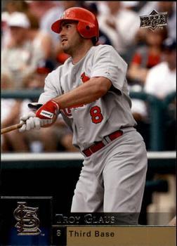 #879 Troy Glaus - St. Louis Cardinals - 2009 Upper Deck Baseball