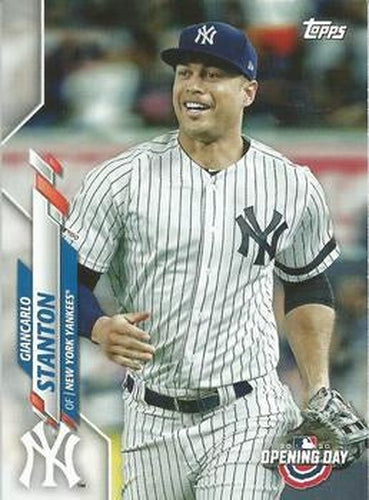 #87 Giancarlo Stanton - New York Yankees - 2020 Topps Opening Day Baseball
