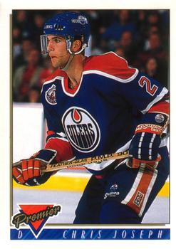#87 Chris Joseph - Edmonton Oilers - 1993-94 O-Pee-Chee Premier Hockey