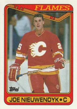 #87 Joe Nieuwendyk - Calgary Flames - 1990-91 Topps Hockey