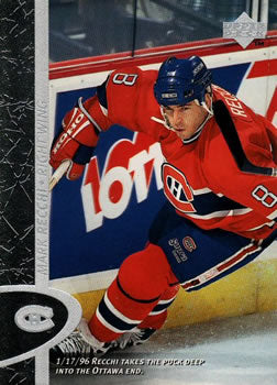 #87 Mark Recchi - Montreal Canadiens - 1996-97 Upper Deck Hockey