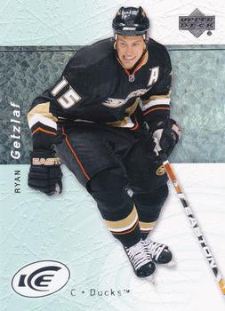 #87 Ryan Getzlaf - Anaheim Ducks - 2007-08 Upper Deck Ice Hockey