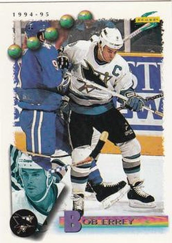#87 Bob Errey - San Jose Sharks - 1994-95 Score Hockey