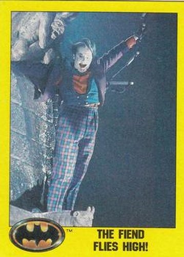 #187 The Fiend Flies High! - 1989 Topps Batman