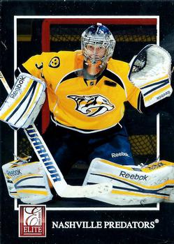 #87 Pekka Rinne - Nashville Predators - 2011-12 Panini Elite Hockey