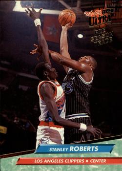 #87 Stanley Roberts - Los Angeles Clippers - 1992-93 Ultra Basketball