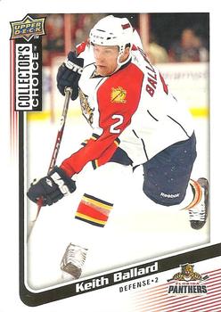 #87 Keith Ballard - Florida Panthers - 2009-10 Collector's Choice Hockey