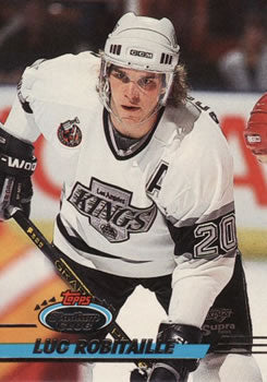 #87 Luc Robitaille - Los Angeles Kings - 1993-94 Stadium Club Hockey