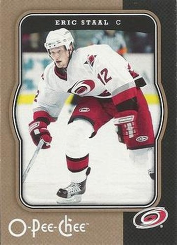 #87 Eric Staal - Carolina Hurricanes - 2007-08 O-Pee-Chee Hockey