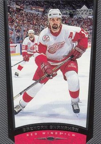 #87 Brendan Shanahan - Detroit Red Wings - 1998-99 Upper Deck Hockey